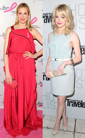 Kelly Rutherford, Emma Stone Kelly Rutherford, Emma Stone